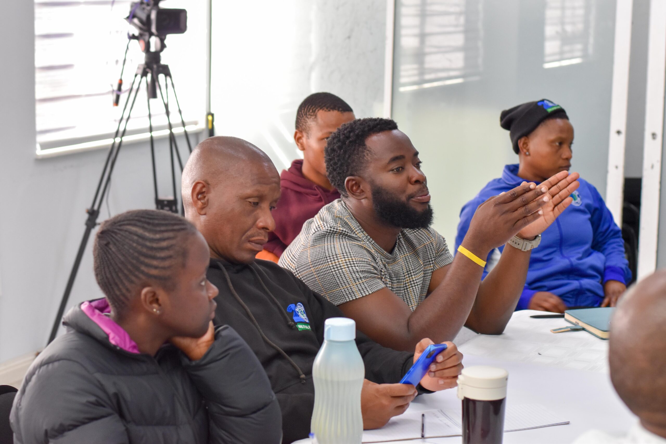 Coaches at the Lesotho course