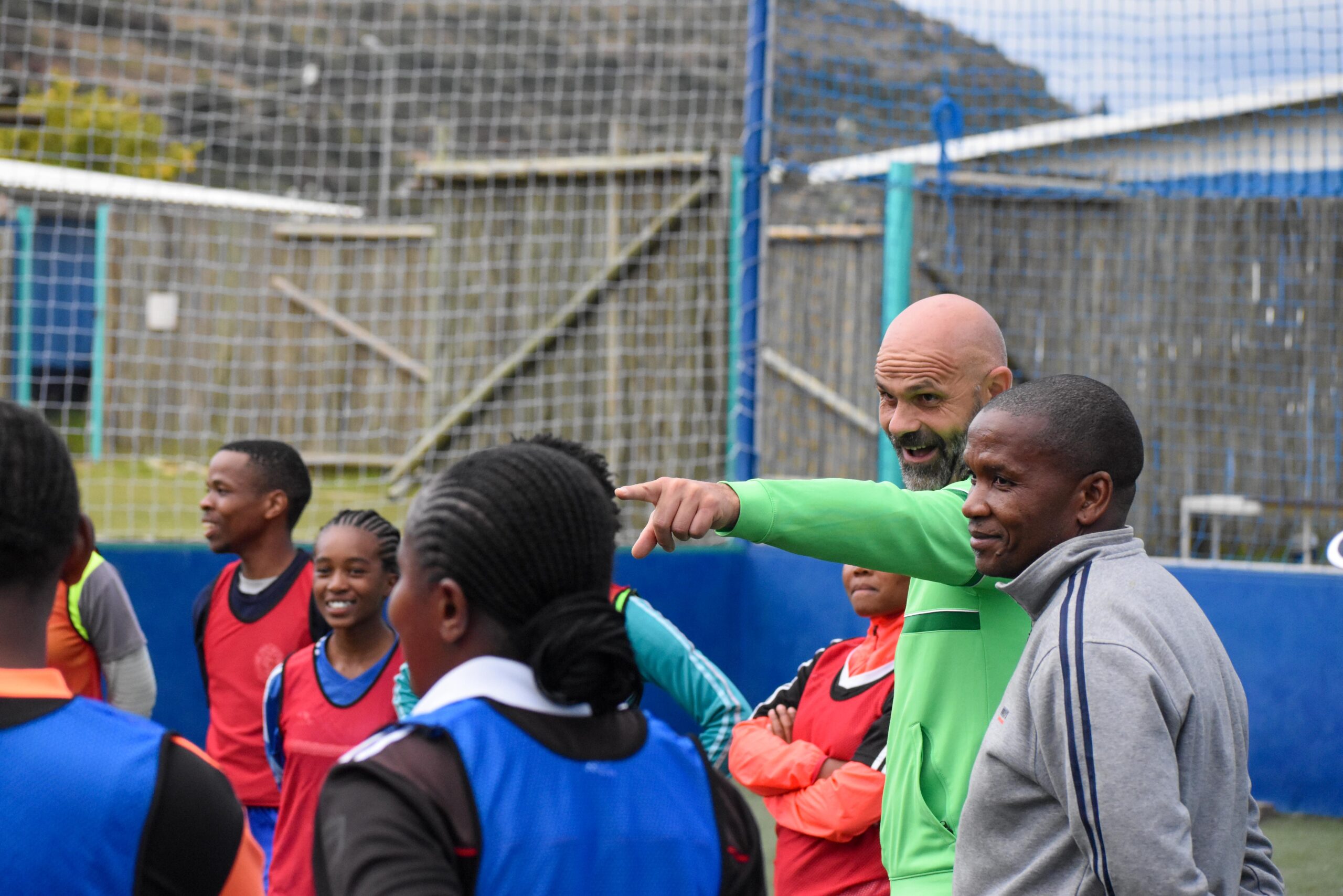 Coaching session in Maseru, Lesotho