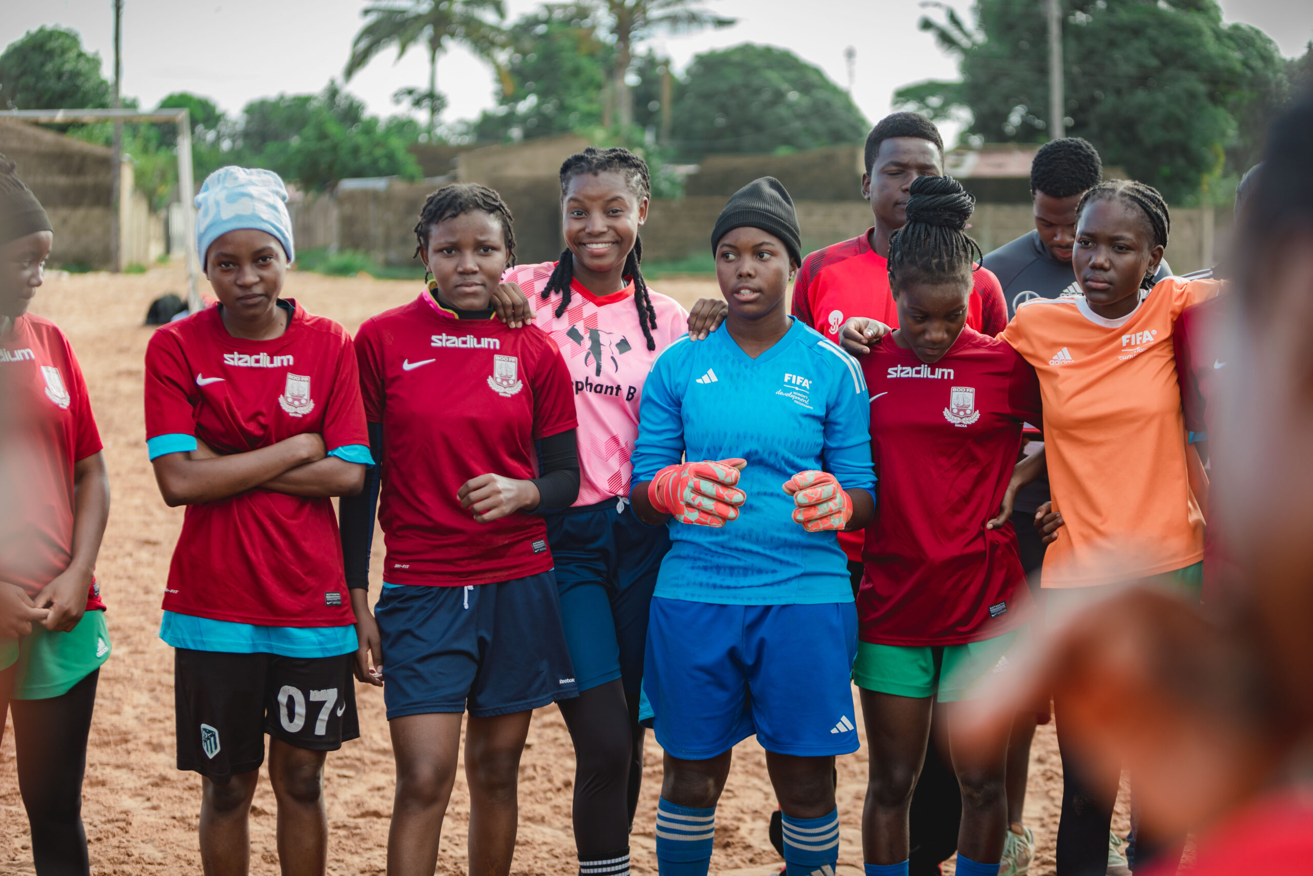 Coaches and youth team, Albasine