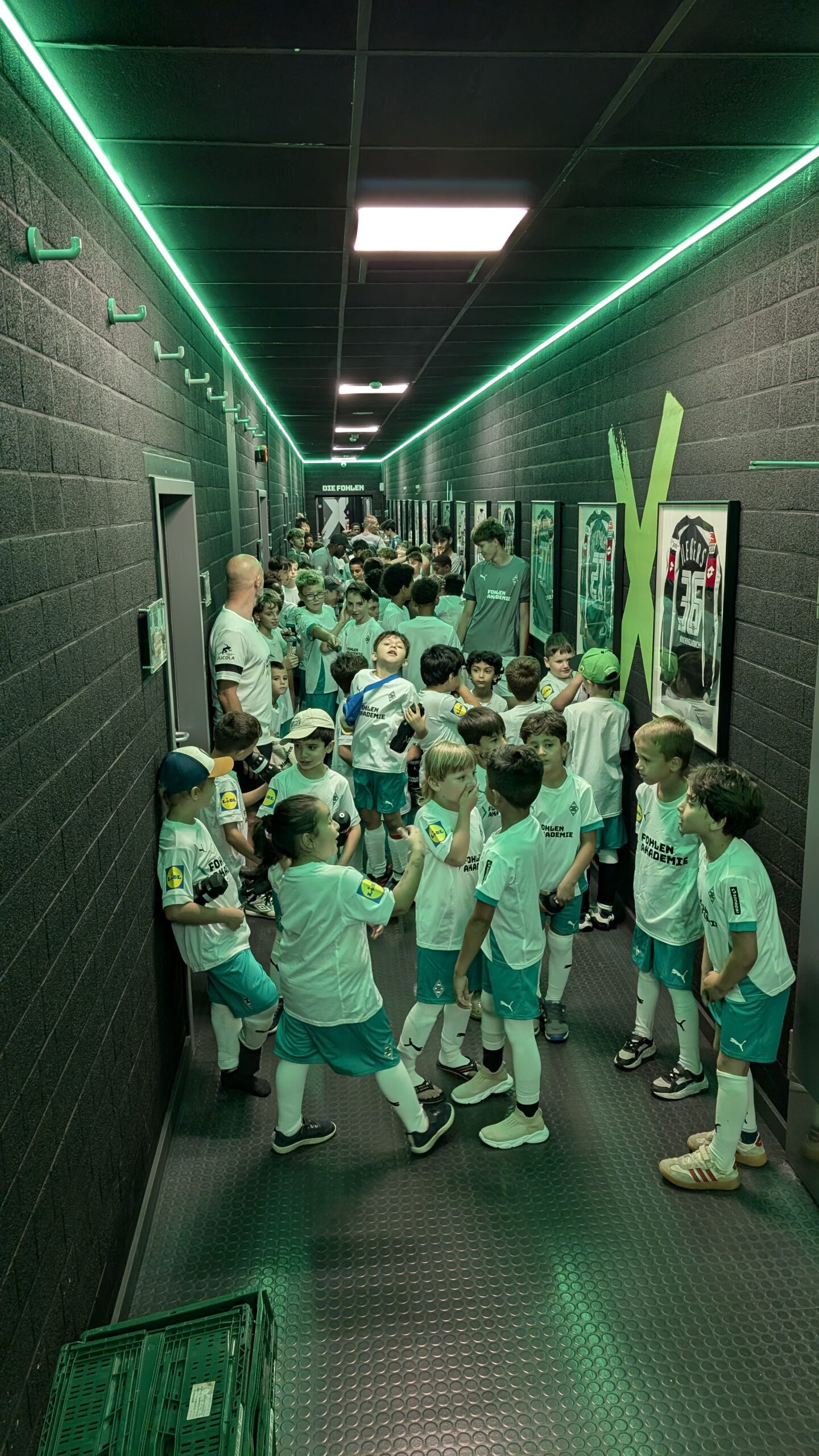 Child at the Together Through Football camp